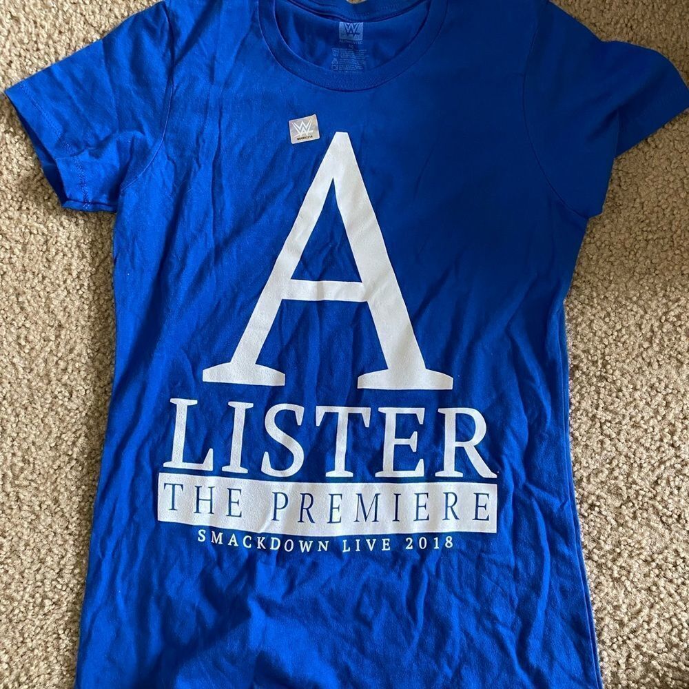 Womens WWE A Lister The Premiere The Smackdown Live 2018 Be Miz Tshirt